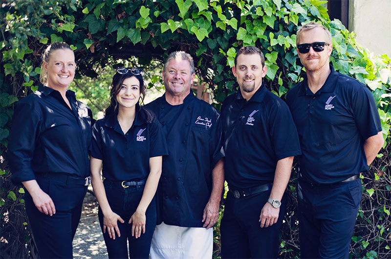 Team members at A Party for Your Palate